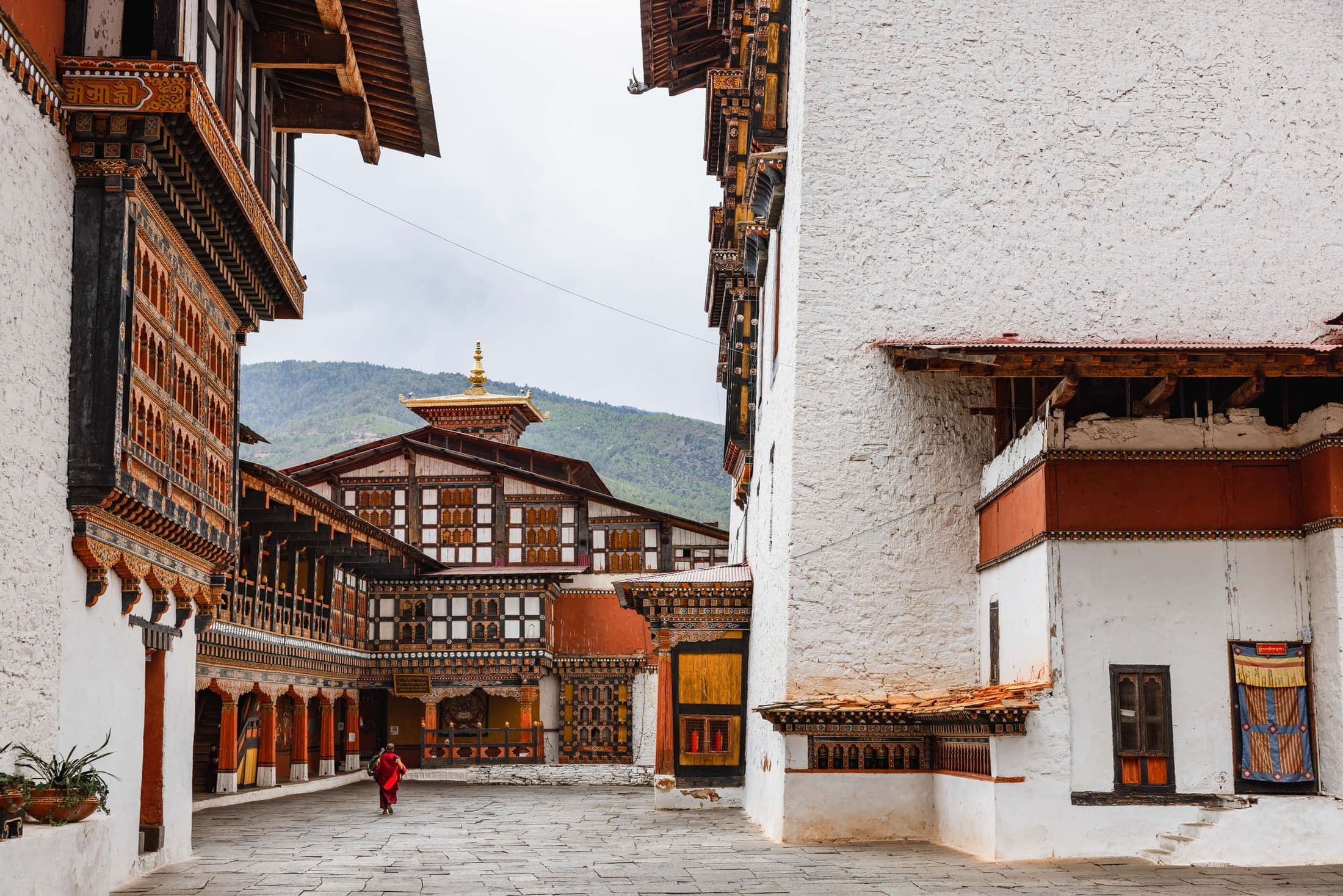 Ugyen Pelri Palace - Exterior View in Bhutan