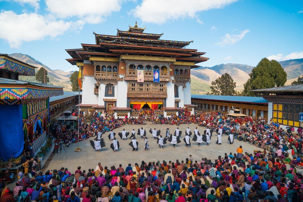 Gangtey Tshechu in Bhutan
