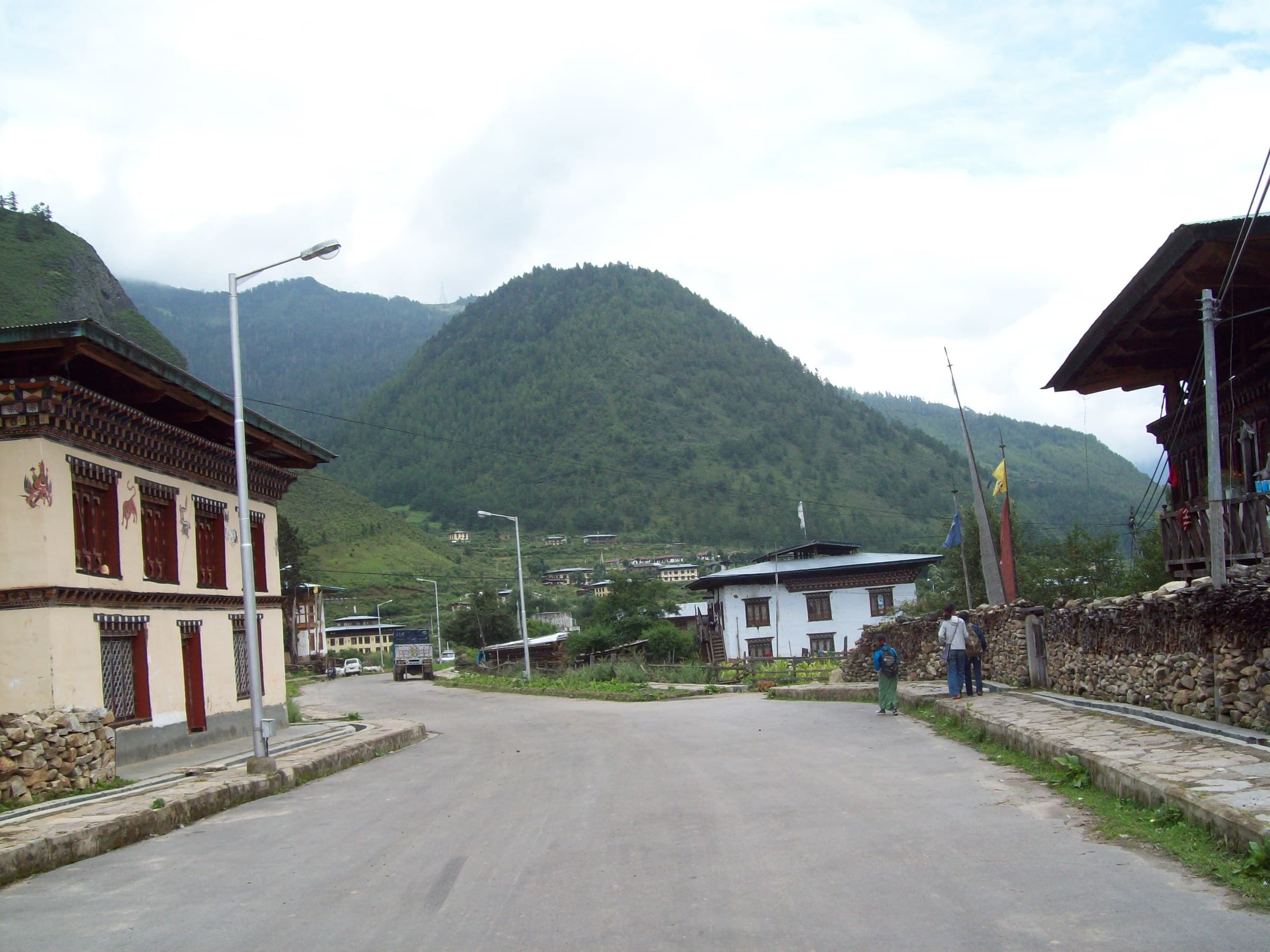 Haa Town in Bhutan
