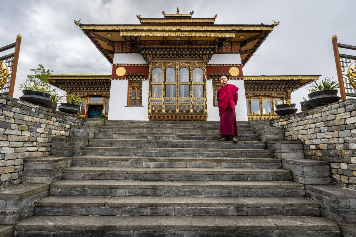 Druk Choeding Temple in Bhutan