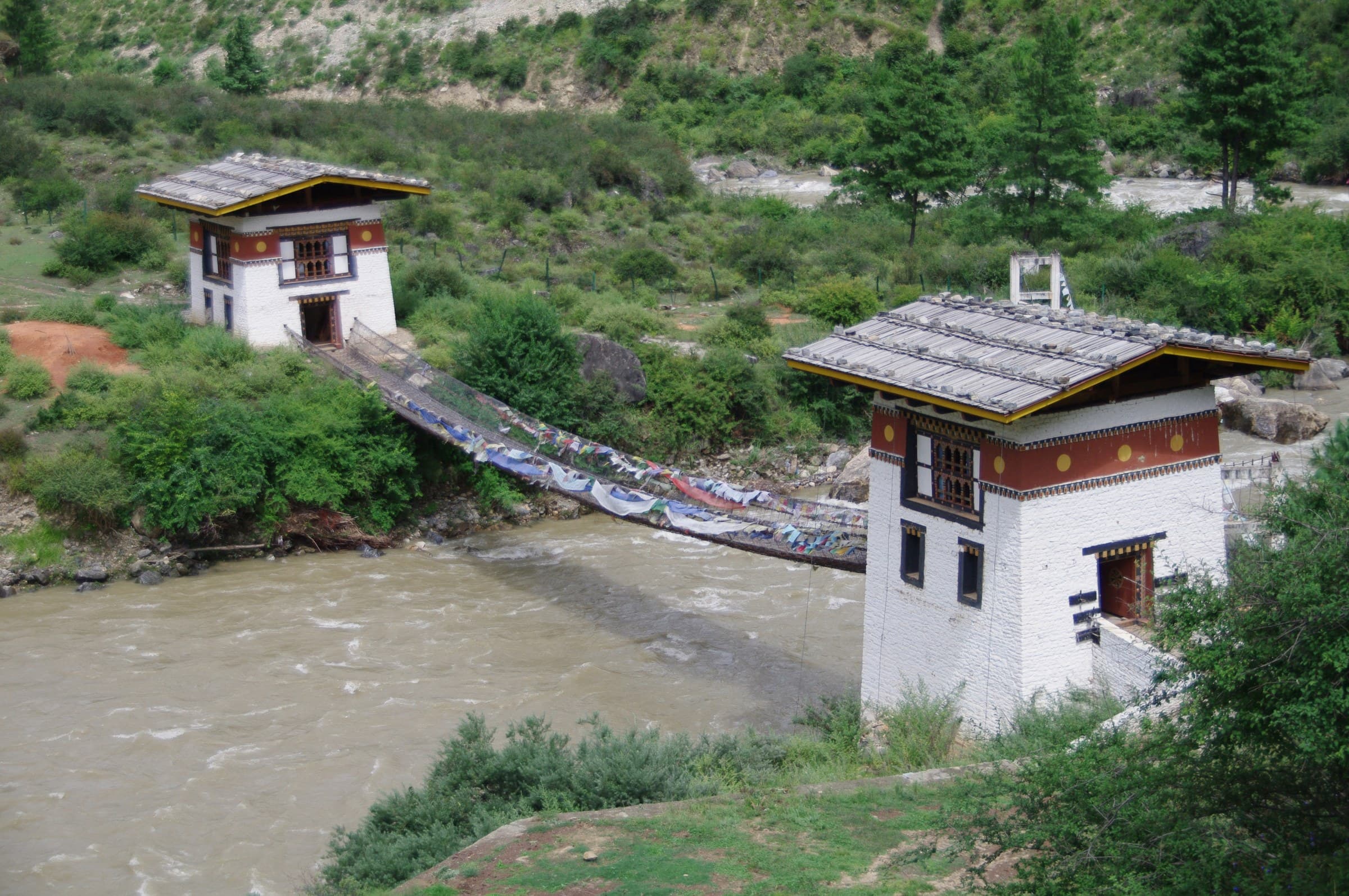 Tamchog Goenpa & Iron-Bridge Heritage in Bhutan