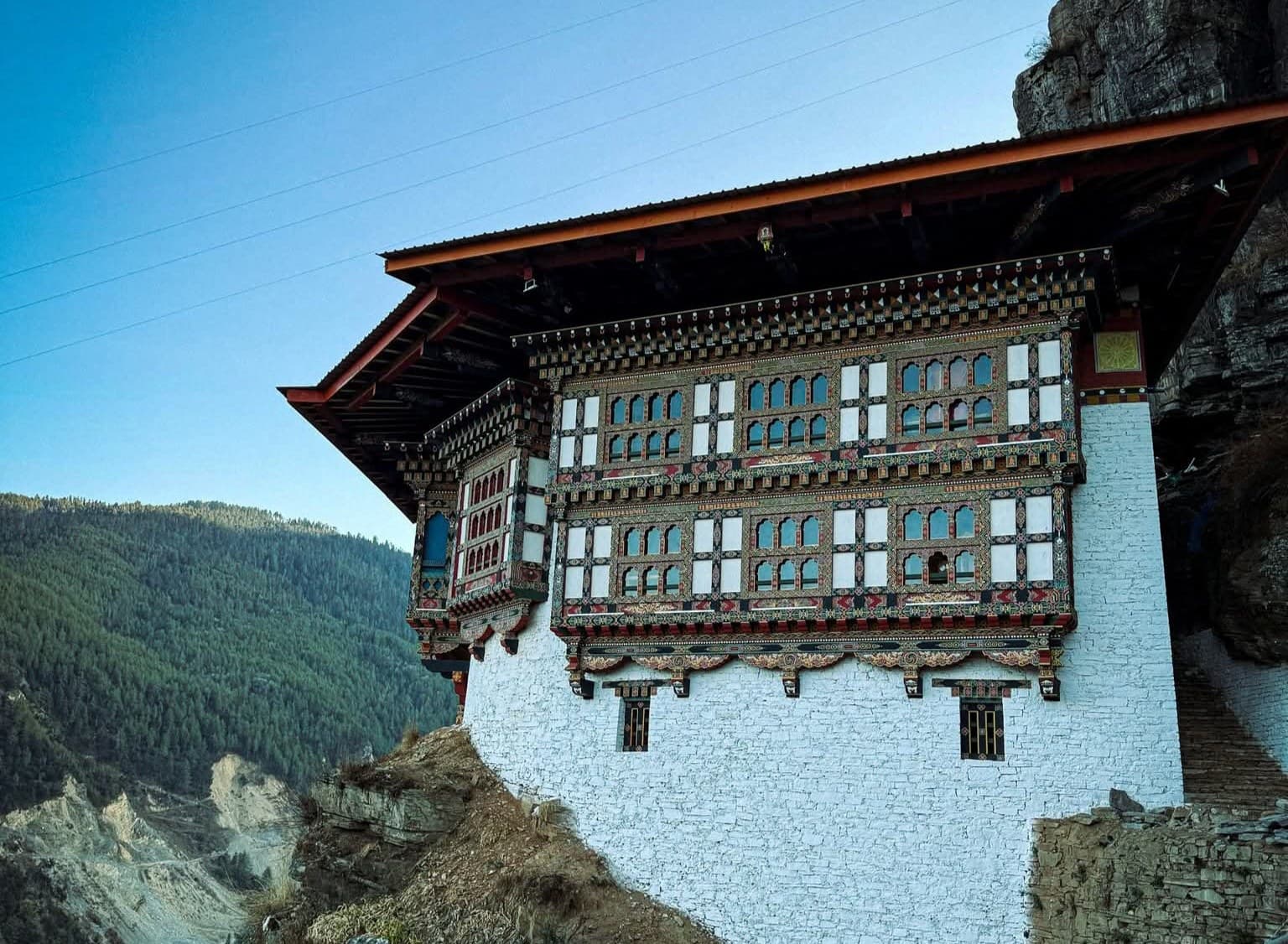 Dzongdrakha Goenpa in Bhutan