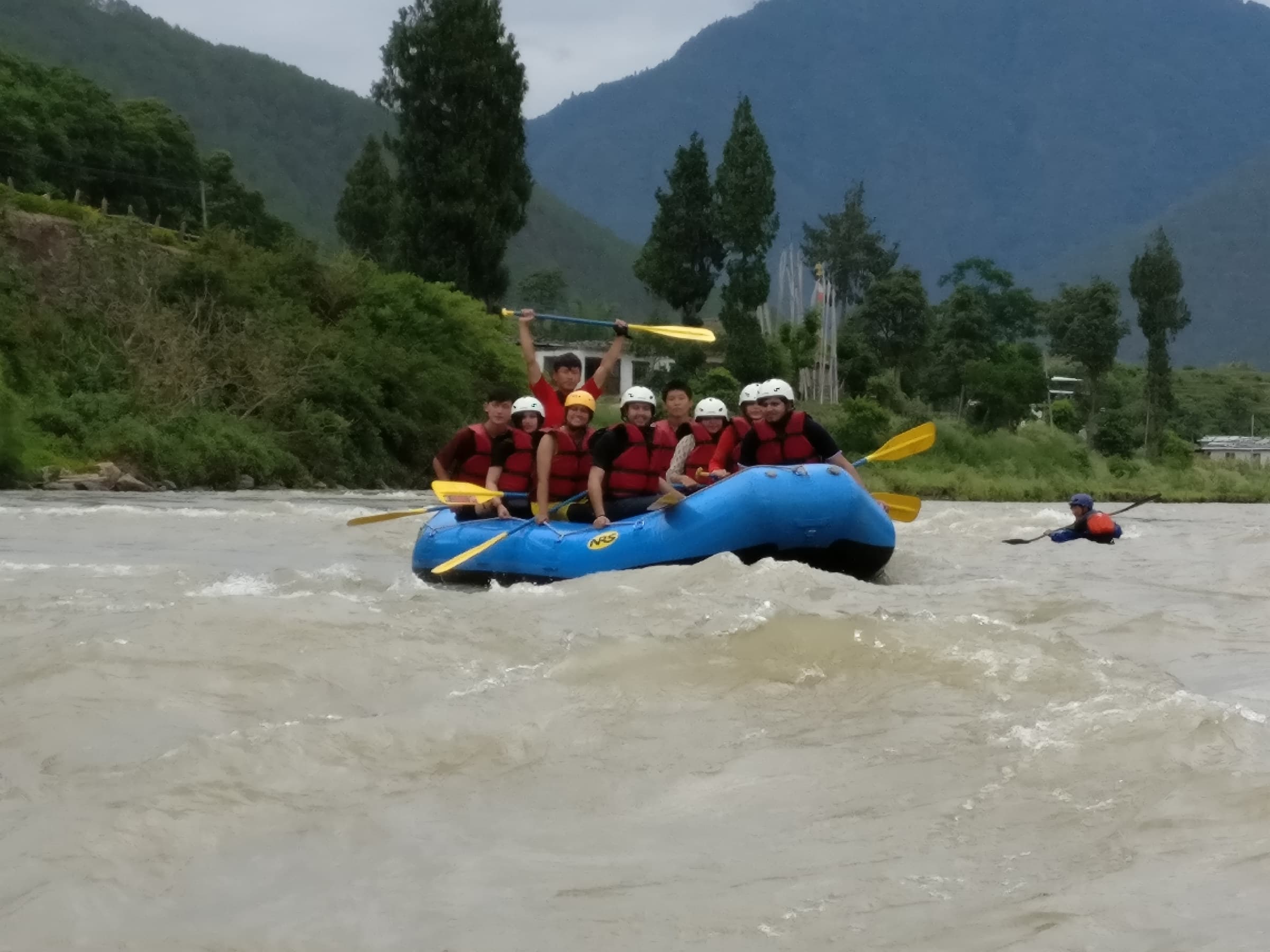 Mo Chhu River Rafting in Bhutan