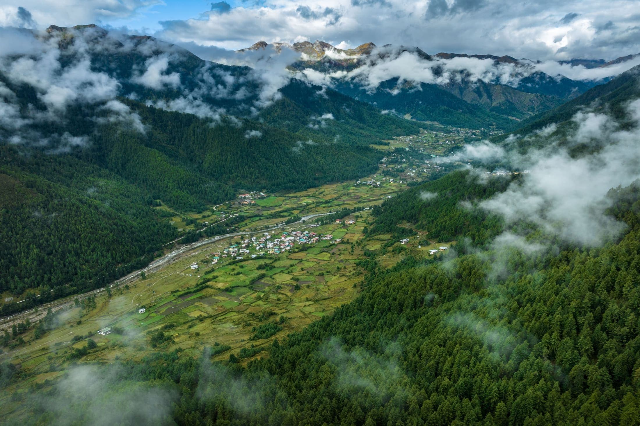 Haa Valley panorama