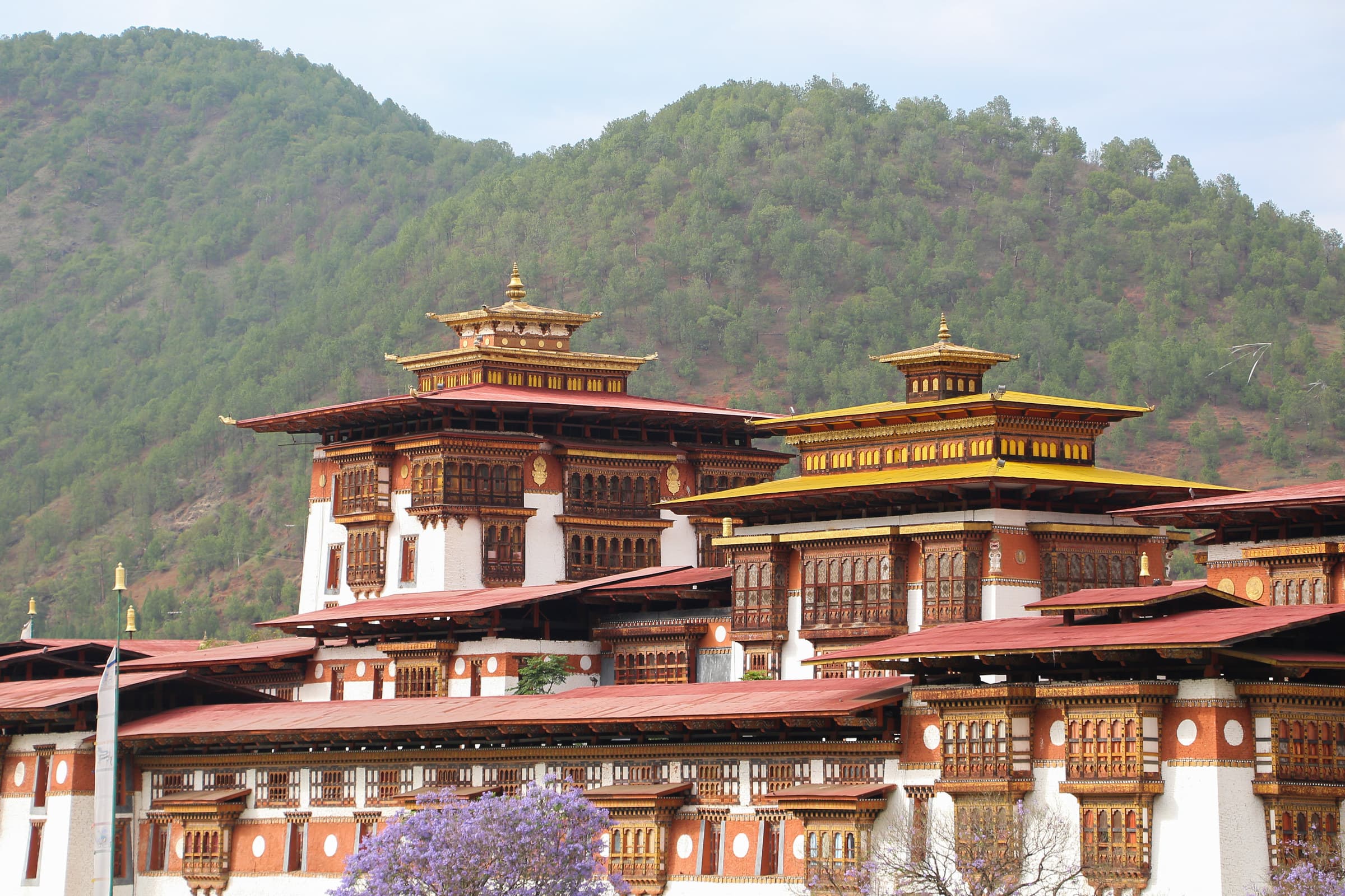 Punakha Dzong in the Punakha Valley