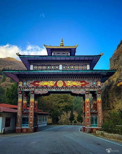 Travel to Phuentsholing Guns N' Roses trip artwork