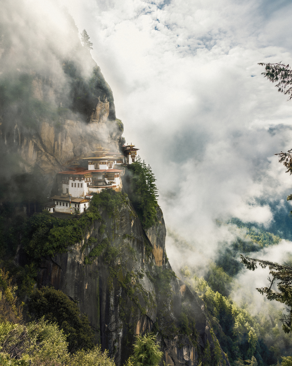 Tiger's Nest Monastery in Bhutan